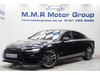 Used Audi A7 Sportback Black Edition 2017 Blue Hatchback