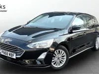Used Ford Focus Titanium 125 HP (91 kW) 2018 Black Hatchback