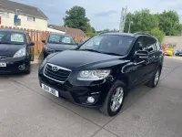 Used Hyundai Santa Fe Premium 197 HP (144 kW) 2011 Black SUV