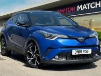 Used Toyota C-HR 122 HP (89 kW) 2018 Blue SUV