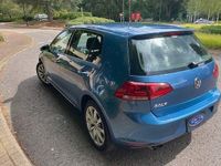 Used VW Golf VII Highline 2013 Blue metallic Hatchback