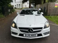 Used Mercedes SLK250 AMG 204 HP (150 kW) 2015 White Cabriolet