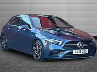 Used Mercedes A35 AMG Premium Plus 306 HP (225 kW) 2019 Blue Hatchback