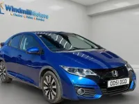 Used Honda Civic SE Plus 142 HP (104 kW) 2016 Blue Hatchback