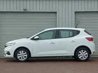 Used Dacia Sandero Comfort 91 HP (66 kW) 2021 White Hatchback