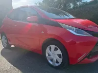 Used Toyota Aygo X-play 69 HP (50 kW) 2015 Red Hatchback