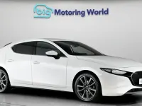 Used Mazda 3 Exclusive-Line 122 HP (89 kW) 2023 White Hatchback