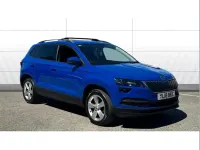 Used Skoda Karoq SE 150 HP (110 kW) 2018 Blue SUV