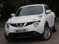 Used Nissan Juke Acenta Premium 2014 White SUV