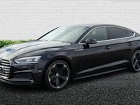 Used Audi A5 Sportback S-Line 190 HP (139 kW) 2018 Black Hatchback