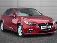 Begagnad Mazda 3 165 HK (121 kW) 2016 Röd Halvkombi