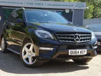 Used Mercedes ML250 AMG line 2014 Black SUV