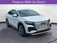 Used Audi Q4 Sportback e-tron Business 150 kW (204 HP) 2021 White SUV