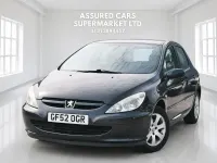 Used Peugeot 307 110 HP (80 kW) 2002 Black Hatchback