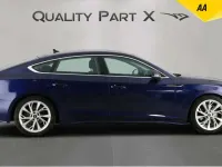 Used Audi A5 Sportback Sport 150 HP (110 kW) 2022 Blue Hatchback