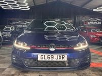 Used VW Golf VII GTI 245 HP (180 kW) 2019 Blue Hatchback