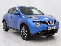 Used Nissan Juke Tekna 112 HP (82 kW) 2019 Blue SUV