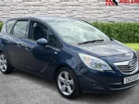 Used Vauxhall Meriva 98 HP (72 kW) 2013 Blue MPV