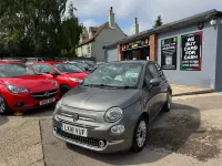 Used Fiat 500 Lounge 69 HP (50 kW) 2018 Grey Hatchback