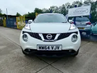 Used Nissan Juke S 110 HP (80 kW) 2014 White SUV