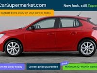 Used Vauxhall Corsa Design Edition 75 HP (55 kW) 2023 Red Hatchback
