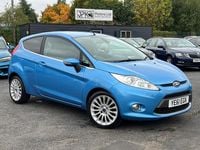 Used Ford Fiesta Titanium 96 HP (70 kW) 2011 Blue Hatchback
