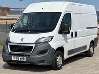 Used Peugeot Boxer 130 HP (95 kW) 2016 White Van