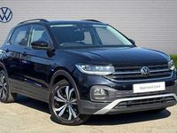 Used VW T-Cross Black Edition 110 HP (80 kW) 2022 Black SUV