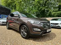 Begagnad Hyundai Santa Fe Premium SE 2014 Brun SUV