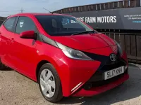 Used Toyota Aygo X-play 69 HP (50 kW) 2017 Red Hatchback