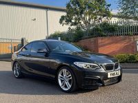 Used BMW 220 M Sport 2015 Black Coupe