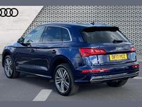 Used Audi Q5 S-Line 190 HP (139 kW) 2017 Blue SUV