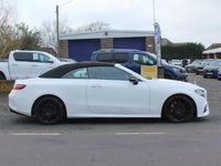 Used Mercedes E220 AMG Line Premium 194 HP (142 kW) 2017 White Cabriolet