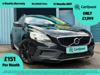 Used Volvo V40 2016 Black Hatchback