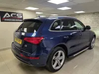 Used Audi Q5 S-line plus 150 HP (110 kW) 2016 Blue SUV