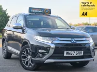Used Mitsubishi Outlander 2017 Black SUV
