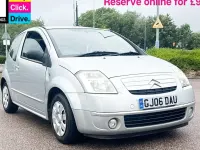 Used Citroën C2 60 HP (44 kW) 2006 Silver Hatchback
