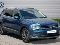 Used VW Tiguan SE 150 HP (110 kW) 2019 Blue silk metallic SUV