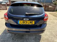 Used Ford Focus Zetec 115 HP (84 kW) 2013 Blue Hatchback