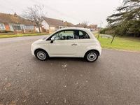 Used Fiat 500 Lounge 69 HP (50 kW) 2010 White Hatchback