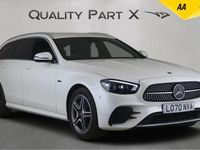 Used Mercedes E300 AMG line 2020 White Estate
