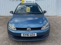 Used VW Golf VII SE 150 HP (110 kW) 2016 Blue Estate
