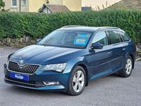 Used Skoda Superb SE 120 HP (88 kW) 2018 Blue Estate