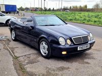 Used Mercedes CLK230 Elegance 2003 Blue Cabriolet