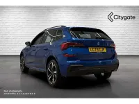 Used Skoda Kamiq Monte Carlo 85 HP (62 kW) 2025 Race blue metallic SUV
