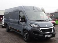 New Peugeot Boxer Premium 2025 Grey Van