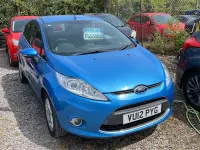 Used Ford Fiesta Zetec 2012 Blue Hatchback