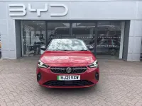 Used Vauxhall Corsa-e Elite 98 kW (134 HP) 2021 Red Hatchback