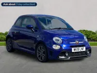 Used Abarth 595 145 HP (106 kW) 2019 Blue Hatchback