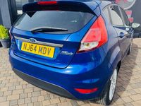 Used Ford Fiesta Titanium 2014 Blue Hatchback